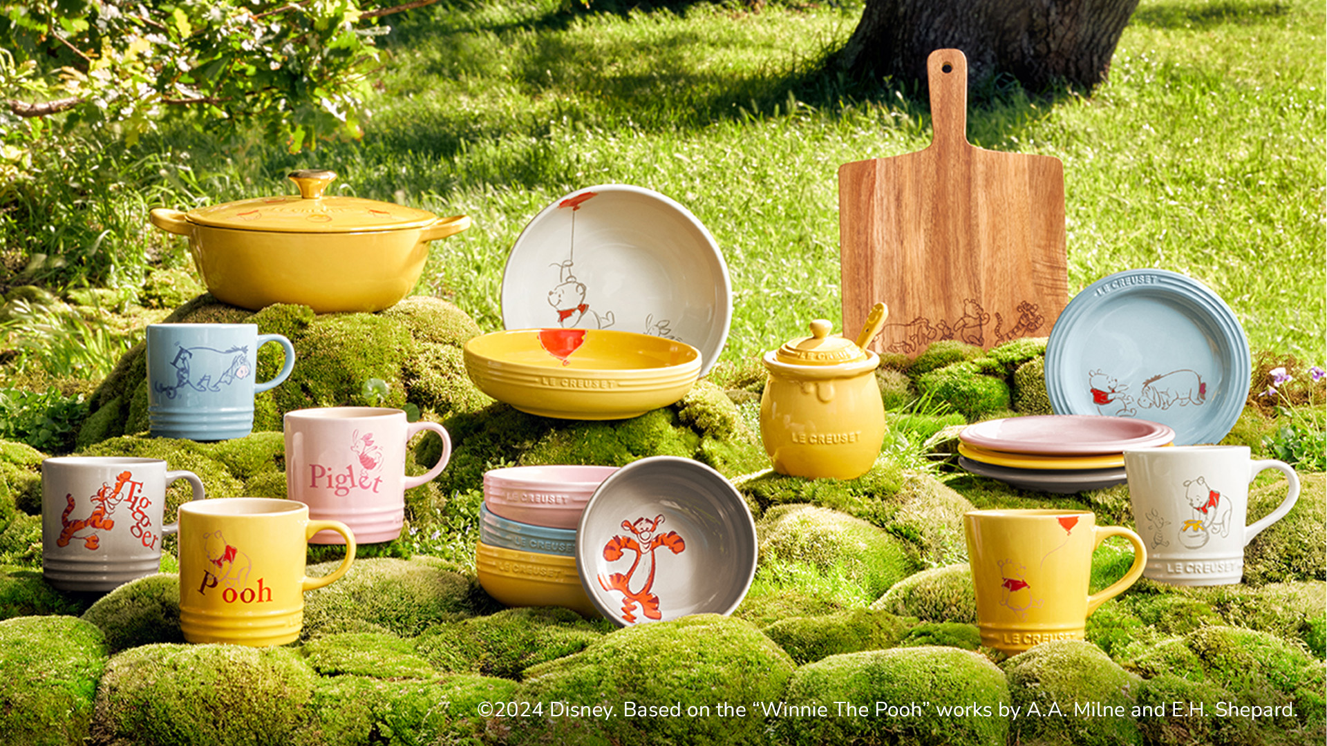 Discover the Winnie the Pooh Collection Le Creuset AU